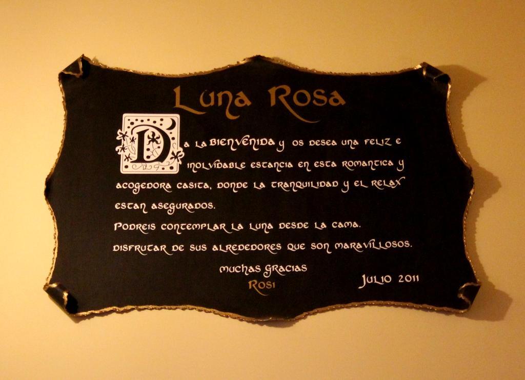 Casa Rural Luna Rosa Lancharejo Exterior foto